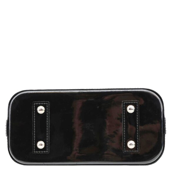 Louis Vuitton  Alma BB Electric Epi Leather Satchel Bag Black - Picture 10 of 14